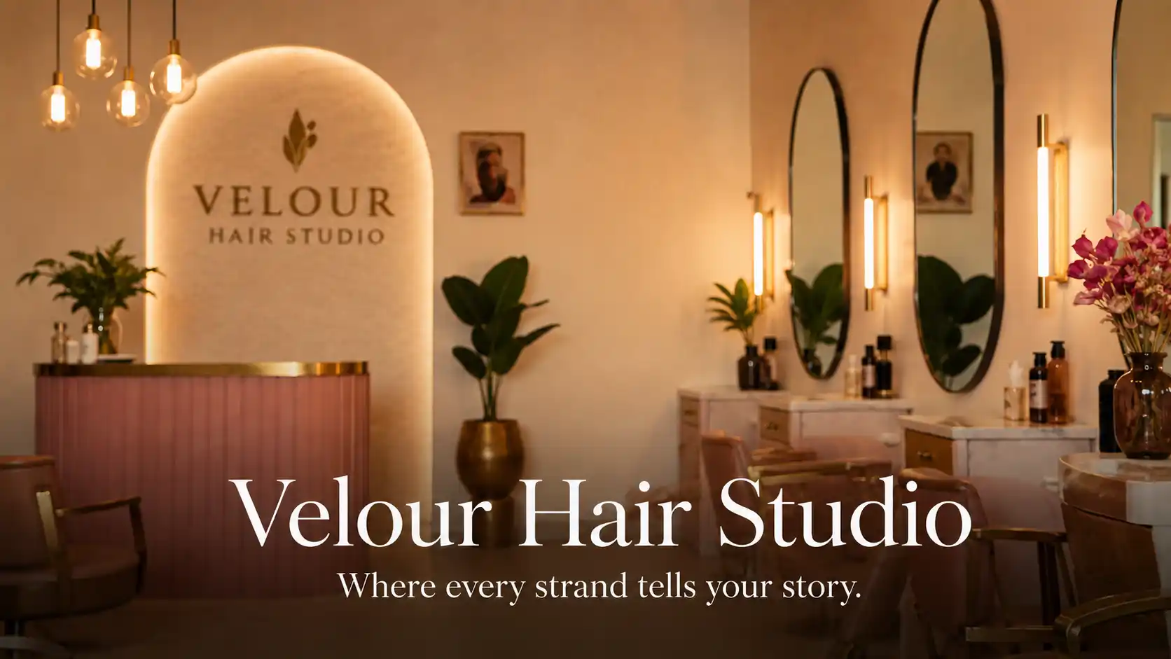 Velour Hair Studio — salon conversion system