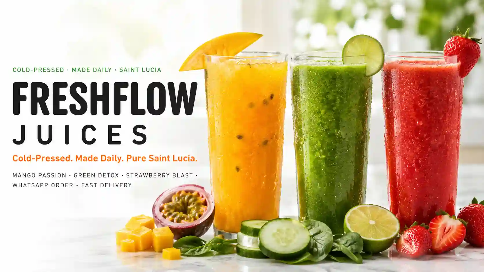 Fresh Flow Juices — sample juice bar conversion system preview